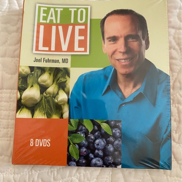 Eat to Live Cookbook plus 8 DVDS
by Joel Fuhrman - Picture 5 of 6